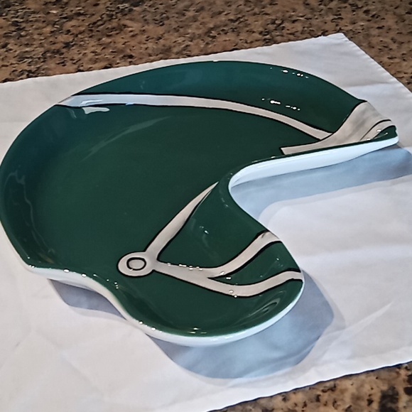 Football Helmet Chip Plate. 2005 Boston Warehouse Trading Corp. Great Condition. - Picture 2 of 16